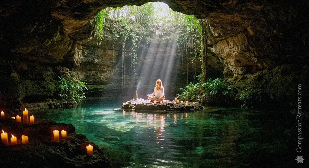 Serene location in Mexico for wellness travel